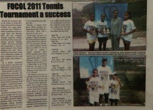 Focol 2011 Tennis Tournament